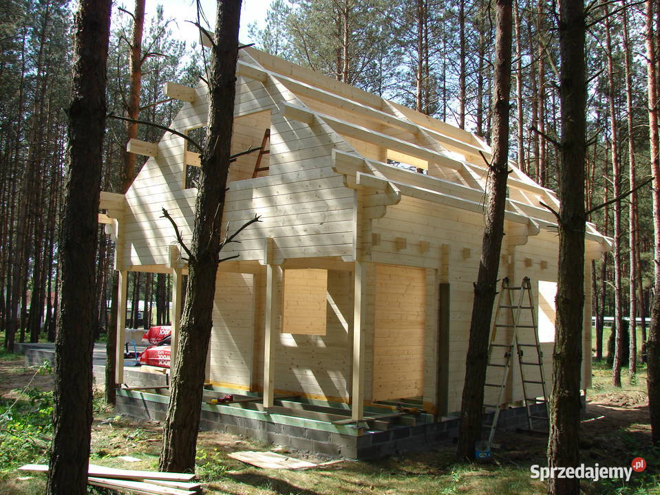 Konstrukcje domów z bali dowolne konfiguracje mazowieckie Warszawa