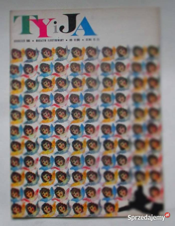 TY i JA 1965 czasopisma Cieślewicz Szaybo Czasopisma Łódź