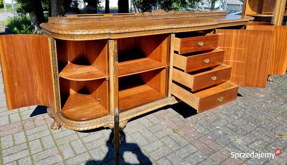 Jadalnia w stylu chippendale komplet mebli Szczecin