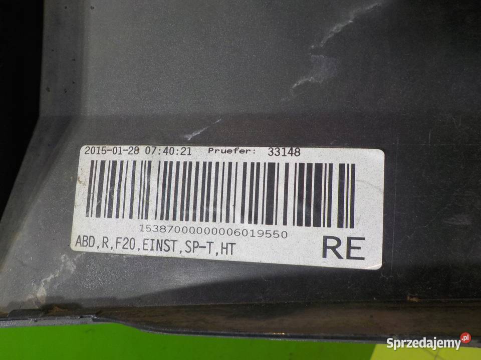 BMW 1 F20 20 D 15r HB 5D listwa nakladka progu Suków