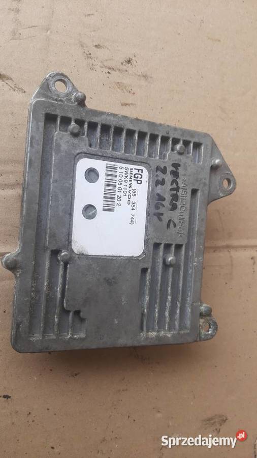 sterownik komputer silnika vectra c 22 16V FGP komputery dolnośląskie Dębno