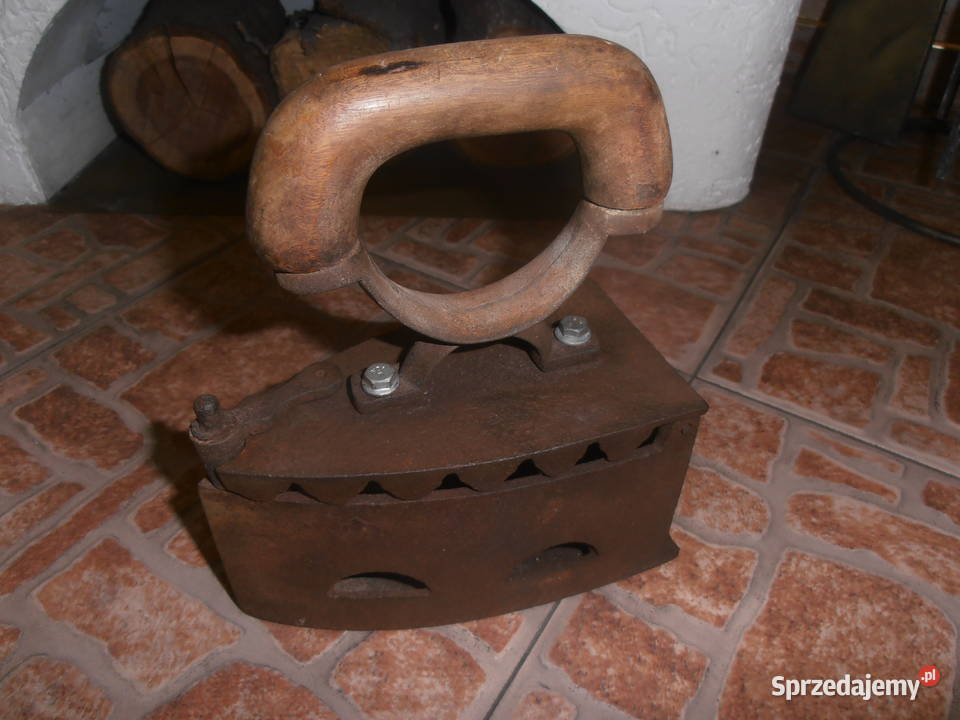 Zabytkowe żelazko dekoracja Kielce