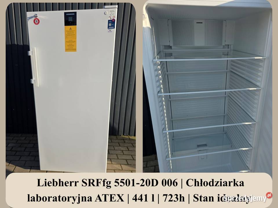 Liebherr Chłodziarka laboratoryjna ATEX SRFfg sprzedam
