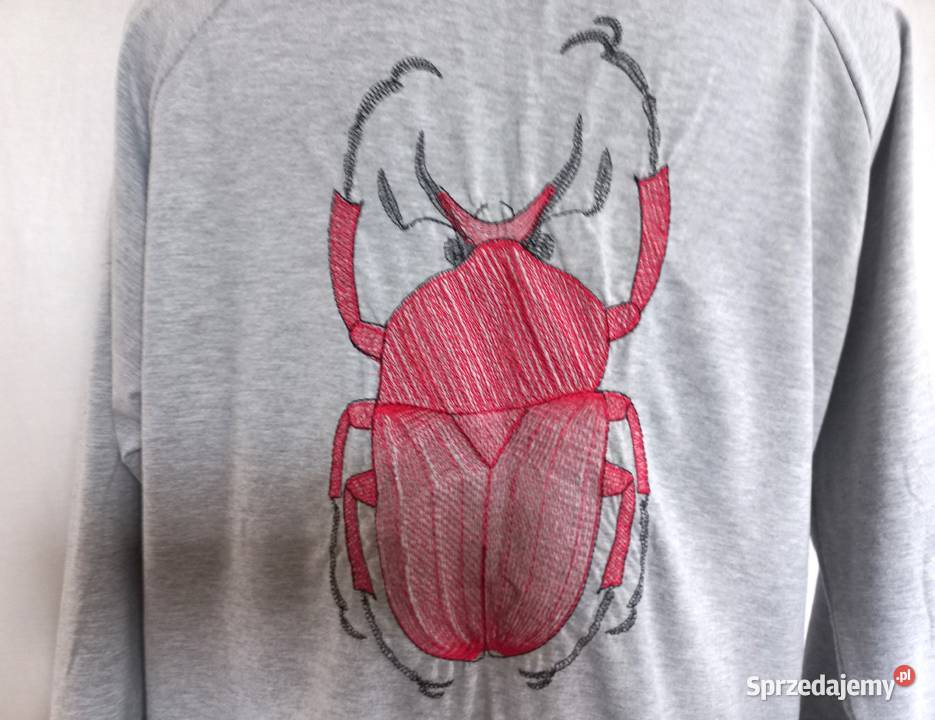 Bluzka szara Bluza damska r ML Megi ŻUK rękaw 34 Białystok