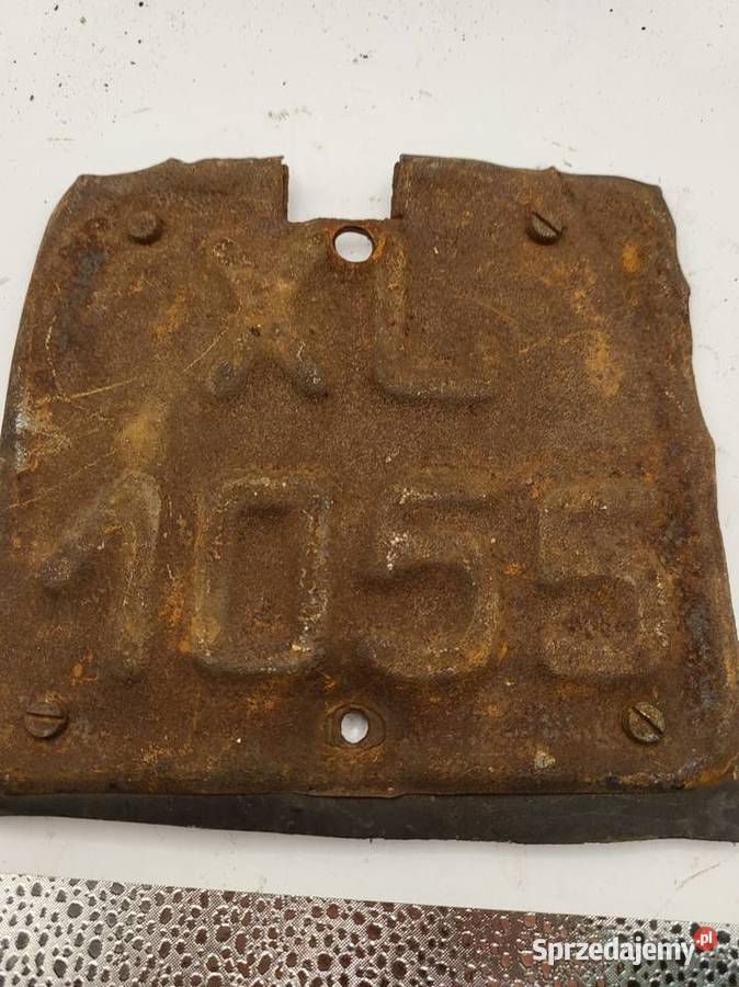 Stara TABKICA MOTOCYKLOWA SHL SOKÓŁ HARLEY DKW Rybnik