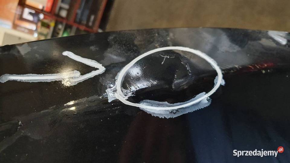 MASKA PRZÓD BMW 630I E64 PRZED LIFT 2006 CZARNA Lipno