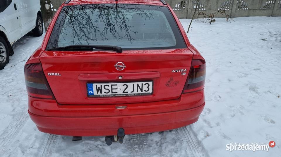 Opel Astra G 16 8v isofix Sierpc