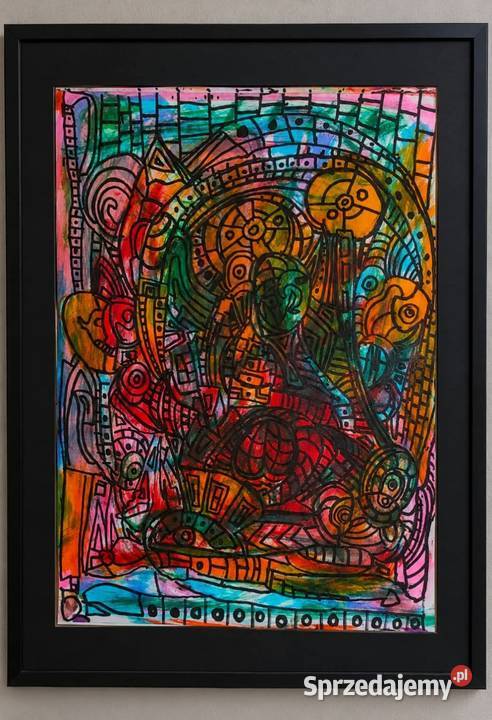Obraz Sunizm art Aleksander Jan Zaręba Kraków