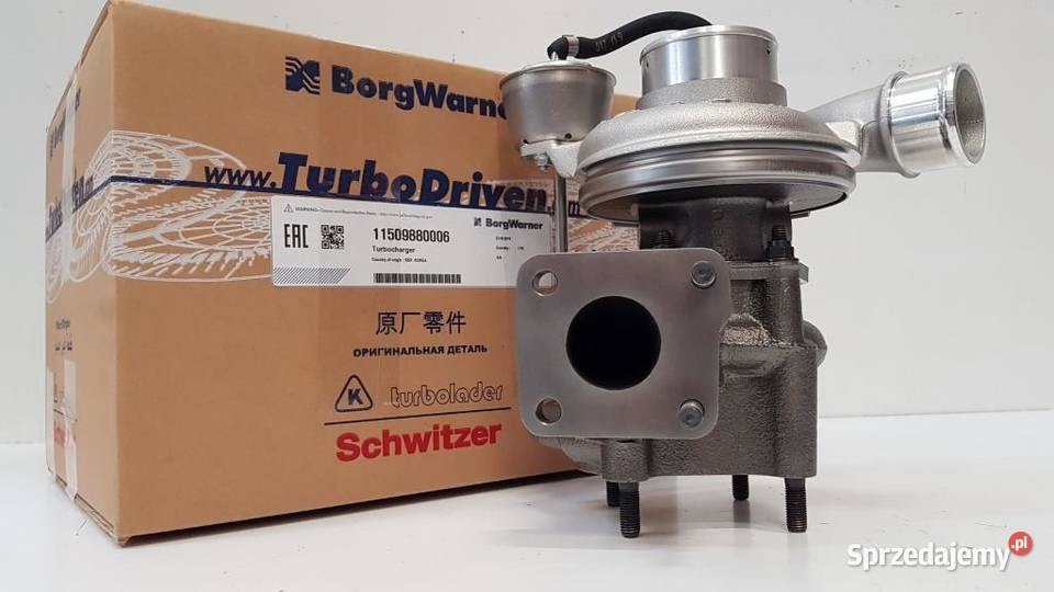 Nowa turbosprężarka BorgWarner KKK 11509880006