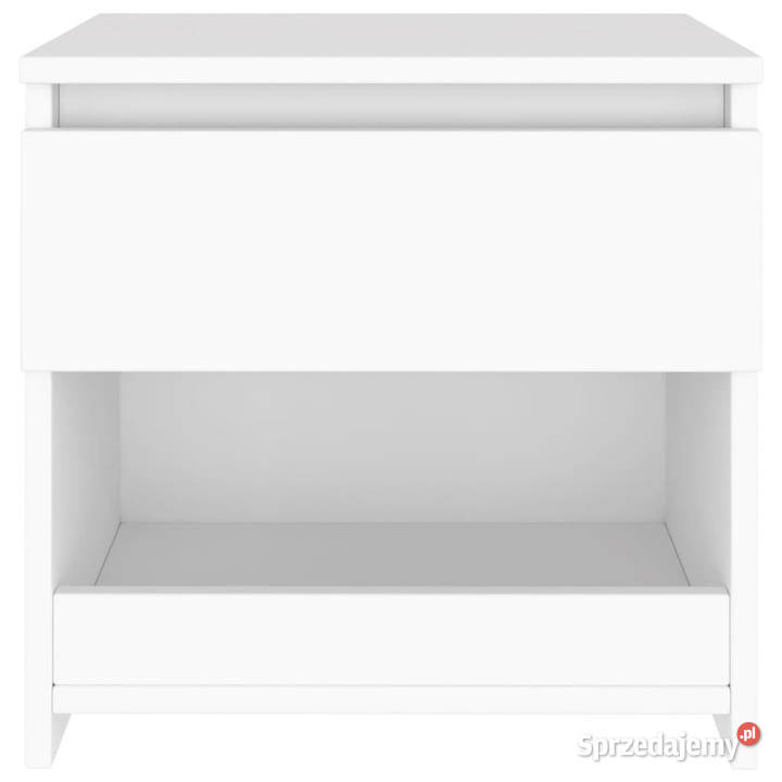 Szafka nocna biała 40x30x39 materiał Warszawa