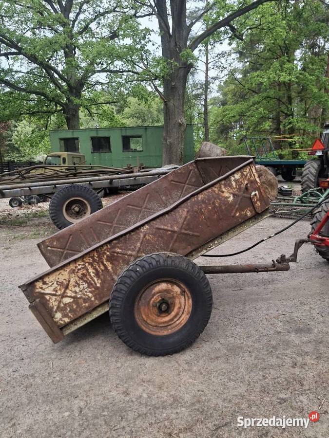 Przyczepka tz4k minitraktorek wywrotka lubuskie Krosno Odrzańskie