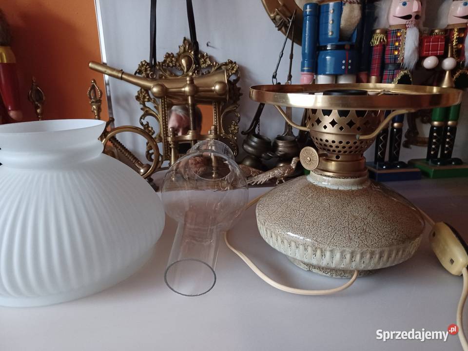 Lampa stołowa PRL Wałbrzych wielkopolskie Poznań