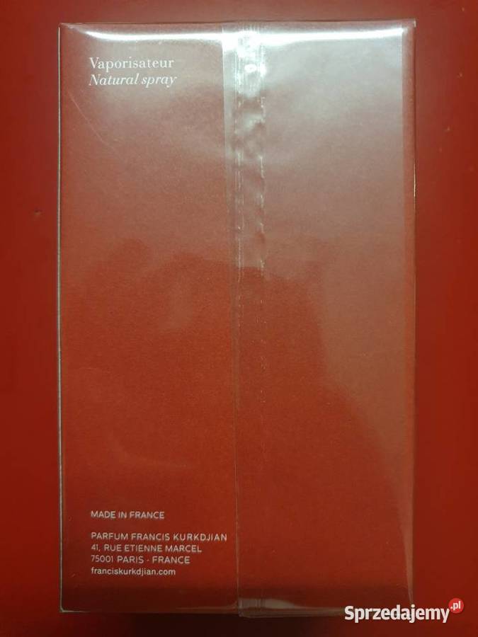 Maison Francis Kurkdjian Baccarat Rouge 540 70 Unisex Radom