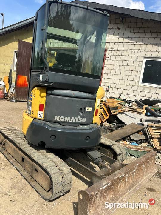 Minikoparka Gąsienicowa KOMATSU PC35 PC35MR2 Tymowa