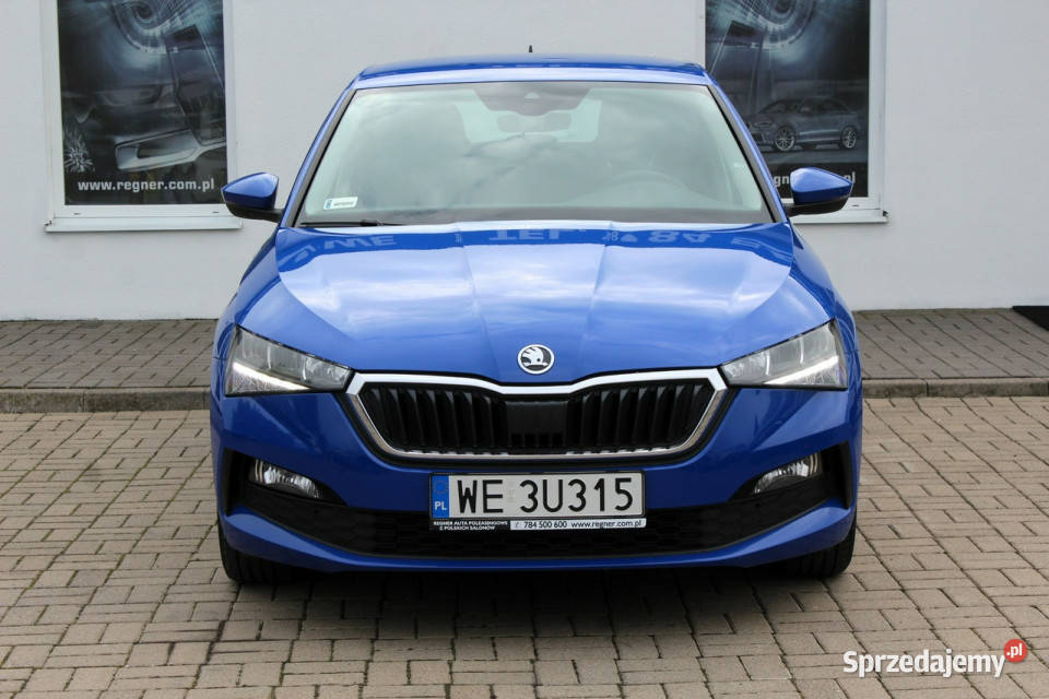 koda Scala Ambition FV23 SalonPL 110 LED niebieski Sokołów sprzedam