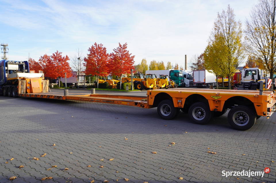 BROSHUIS 3ABD48 610t ład 40 t 3 osie skrętnezaw pełny VAT Kraków