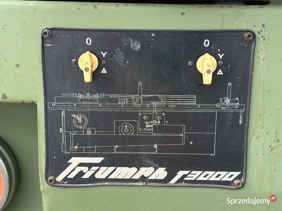 Piła formatowa pilarkofrezarka TRIUMPH T3000 Łabuńki Pierwsze