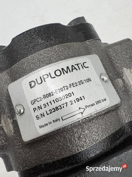 Duplomatic GPC2 R082 E20T2 FE2 2S 10N 3111030201