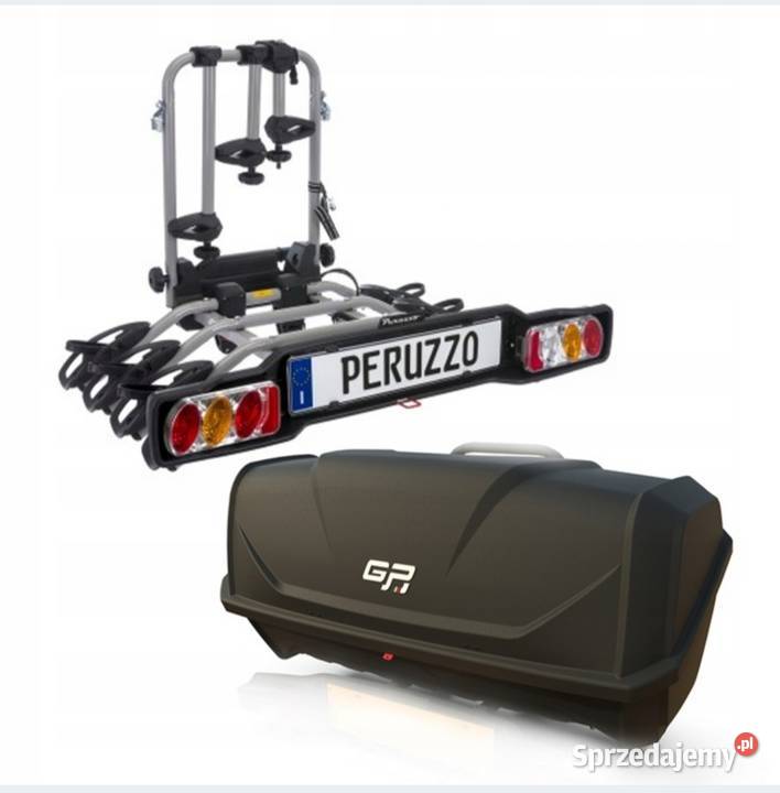 Bagażnik Platforma Peruzzo Parma 4 BOX GP 340l Sporty walki