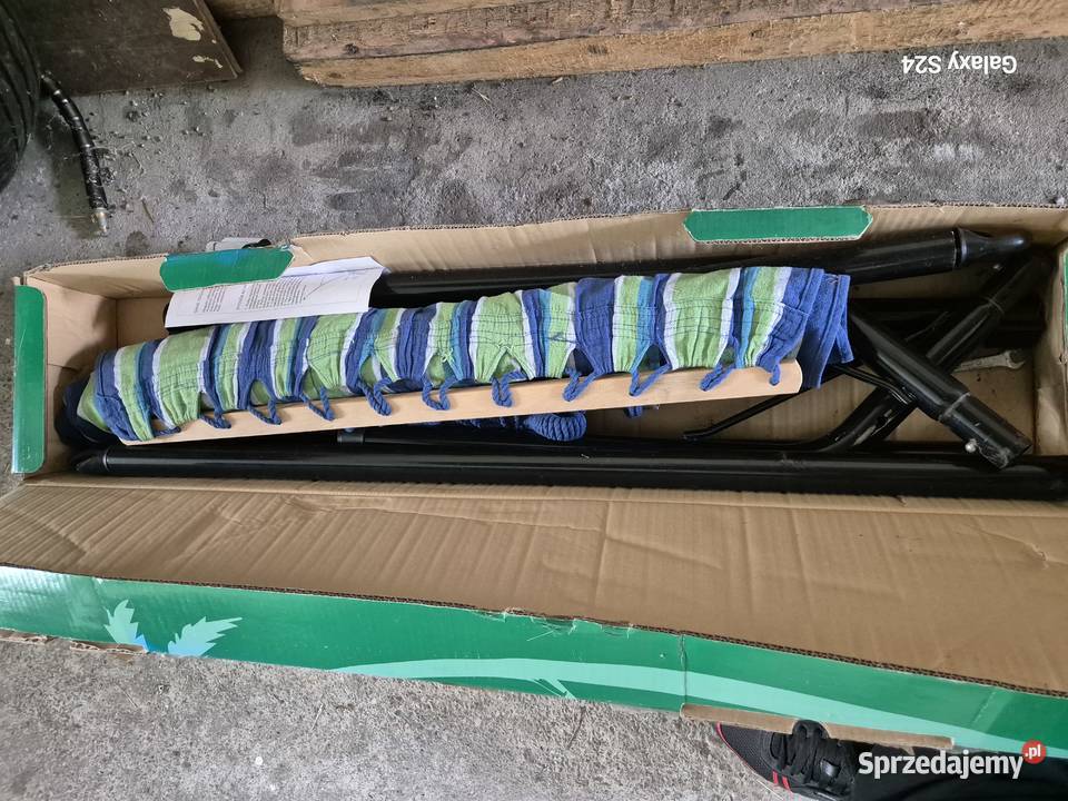HAMAK 200x100 STELAŻ STALOWY ZESTAW