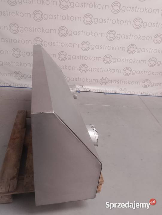 Okap przyścienny trapezowy 200x70x40 bez łapaczy