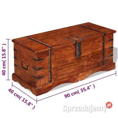 vidaXL Skrzynia lite drewnoSKU244049 Warszawa sprzedam