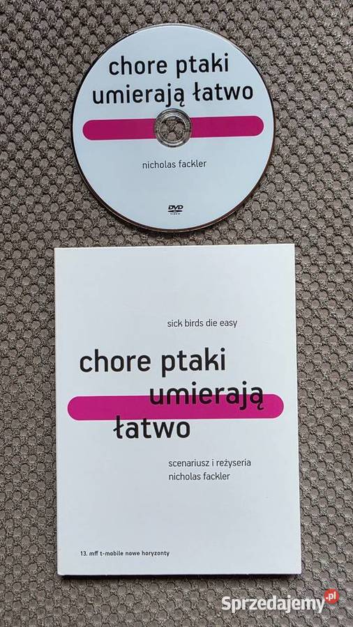 DVD Chore ptaki umierają łatwo reż Nicholas Filmy Kraków