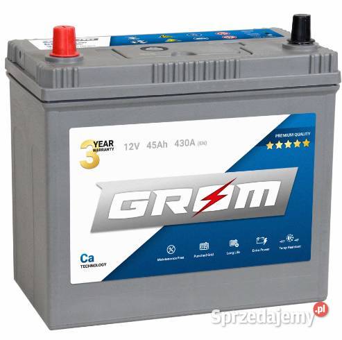 888x666x735 Akumulator GROM Premium 45Ah 430A Opole