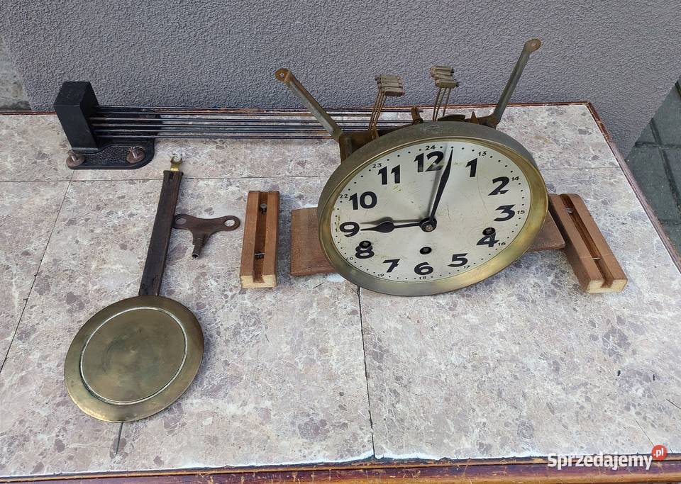 138 Zestaw mechanizm zegara ściennego