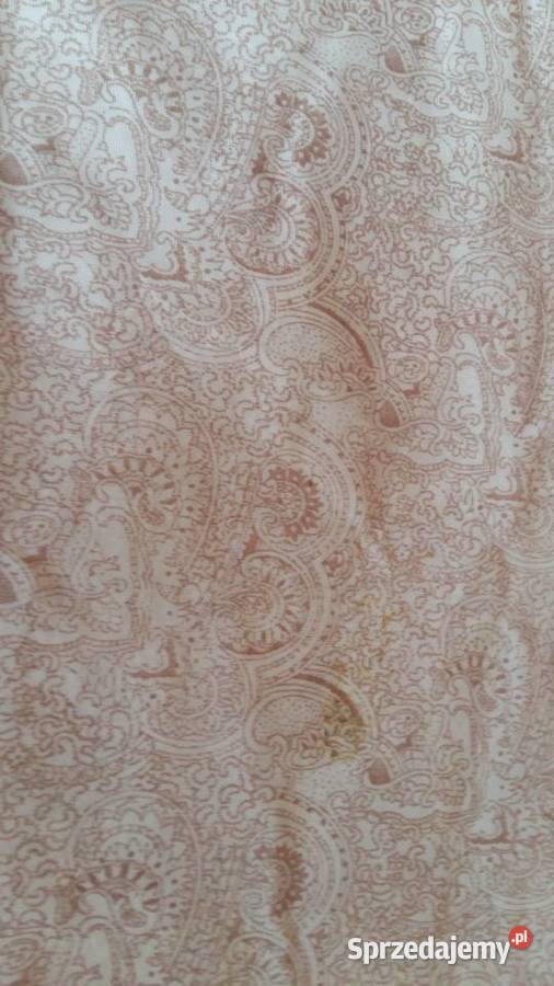 Firankazasłonka beżowa stylonowa 117x145 łódzkie Łódź