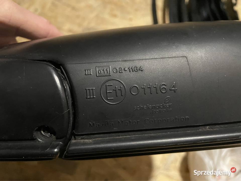 Lusterko Mazda osobowe mazowieckie Marynino sprzedam