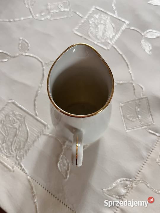 Dzbanek mlecznik stara porcelana Wałbrzych PRL Porcelana i szkło Lucynów