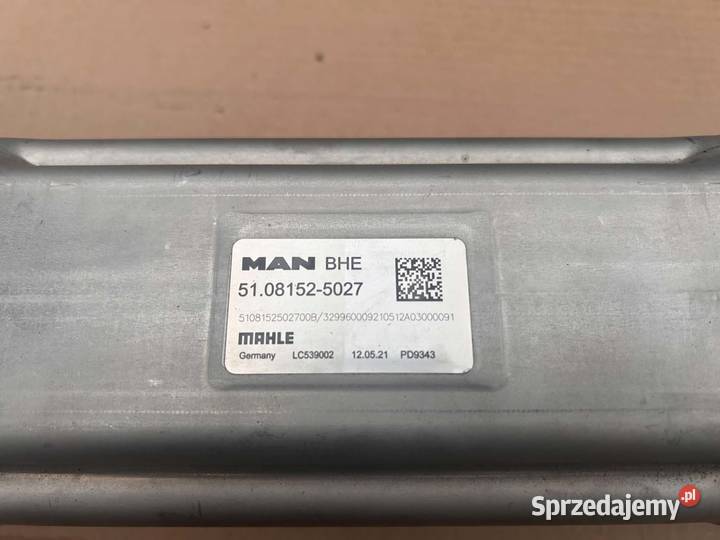 RECYRKULATOR SPALIN MAN TGX TGS TG3 EURO 6 Sulechów