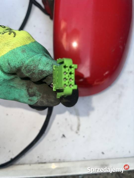 Lusterko lewe czerwone VW BEETLE wielkopolskie Ostrów Wielkopolski