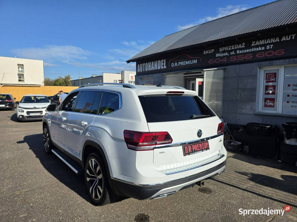 Volkswagen Atlas 36 Benzyna 280 Panorama 21 Full benzyna Słupsk sprzedam