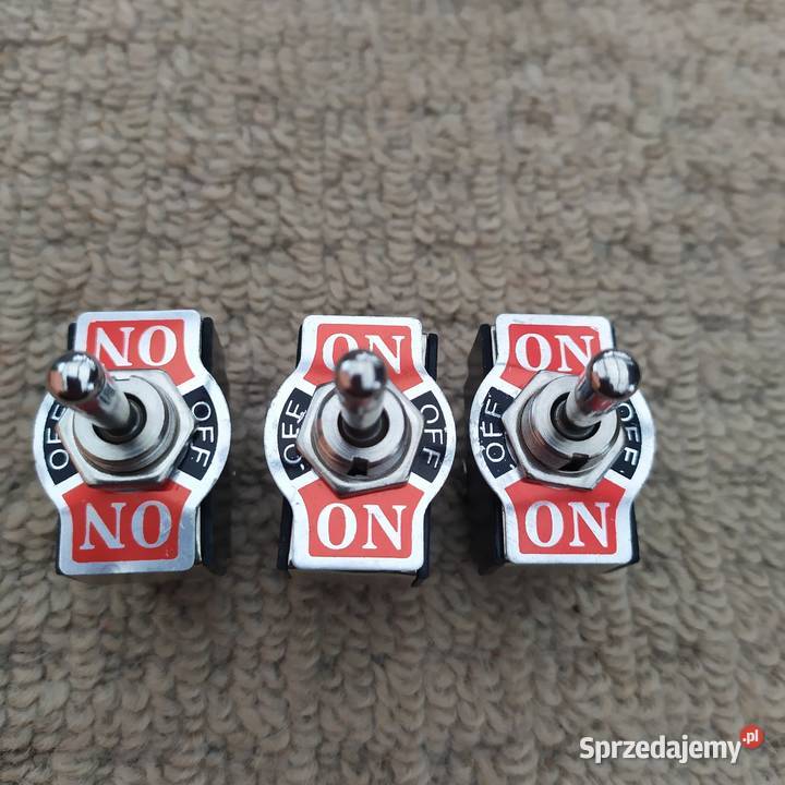 Przełącznik 10A 250 VAC dwubiegunowy