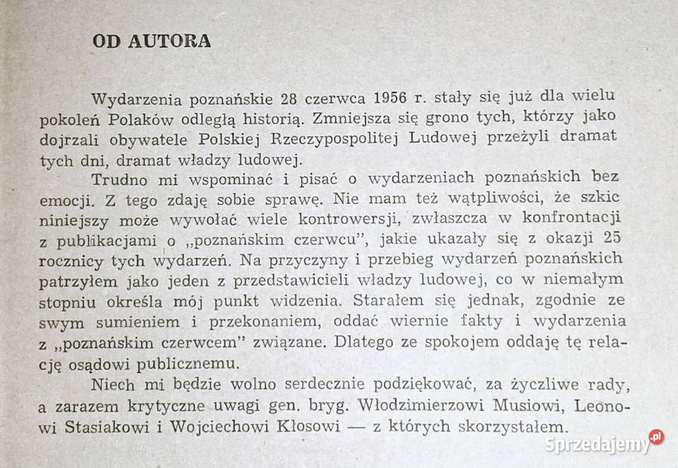 Wydarzenia Poznańskiego Czerwca 1956 Jan Chełm