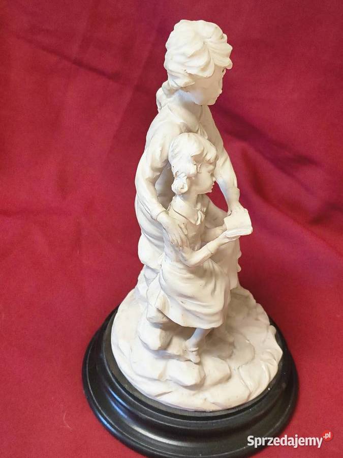 Zabytkowa figura alabastrowa scena czytania Chorzew