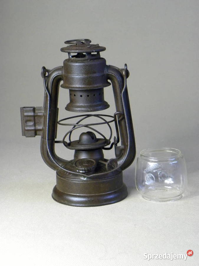 Wojskowa lampa naftowa Feuerhand 175 z uchwytem Legnica sprzedam