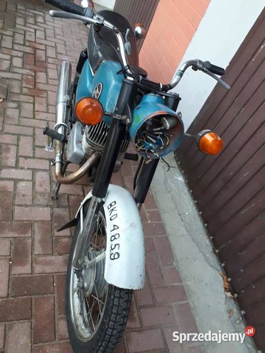 WSK 175 Kobuz 1975 dokumenty silnik 059 pierwszy Motocykle, skutery, quady