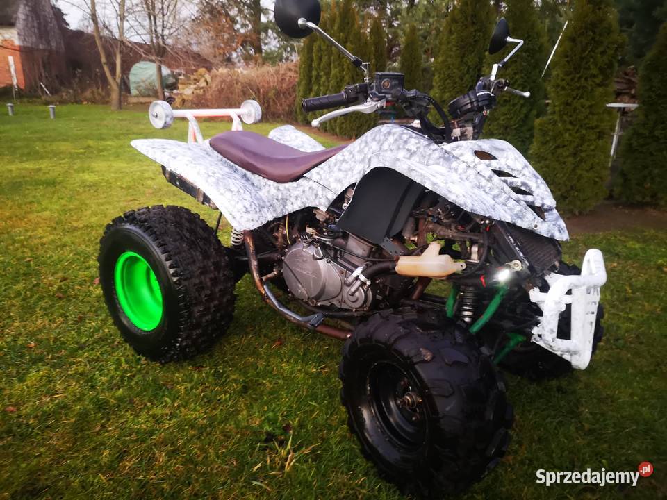 Quad ścigacz bashan kawasaki er500 okazja 500cm3 Motoryzacja Byczyna