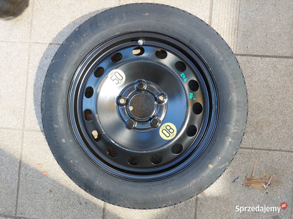 BMW 3 E46 Nowe koło dojazdowe zapasówka 16 Bydgoszcz sprzedam