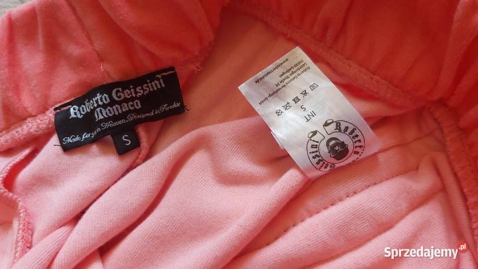 Roberto Geissini spodnie dresowe SM Inny materiał lubelskie Lublin