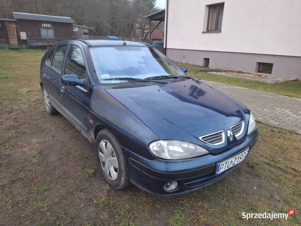 Renault Megane niebieski Turek