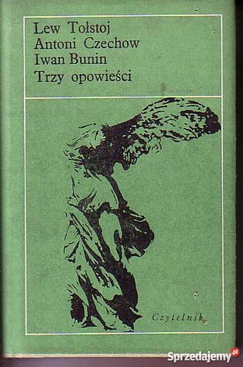 0533 TRZY OPOWIEŚCI ANTONI CZECHOW IWAN BUNIN Czyrna sprzedam