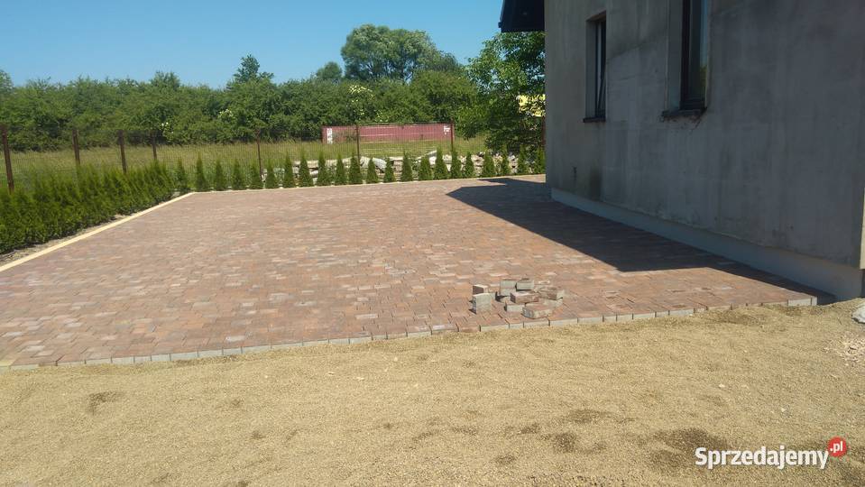 Układanie kostki brukowej brukarstwo Wieliczka
