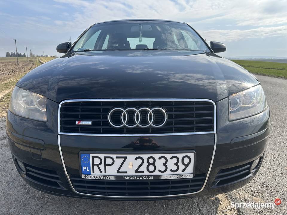 Audi A3 Sline 8P 20 TDi 140 2004 z Niemiec Zarejestrowany w Polsce Przeworsk