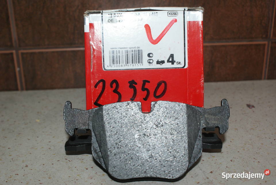 GDB1560 TRW KLOCKI HAMULC BMW 3 E90 05 TYŁ Białobrzegi