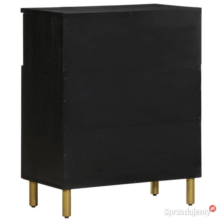 Szafka czarna 60x33x75 materiał drewnopochodny sprzedam