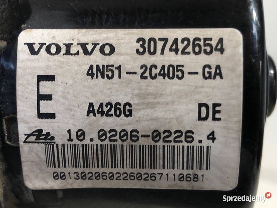 POMPA ABS VOLVO V50 30742665AA 16 109 0312 Motoryzacja